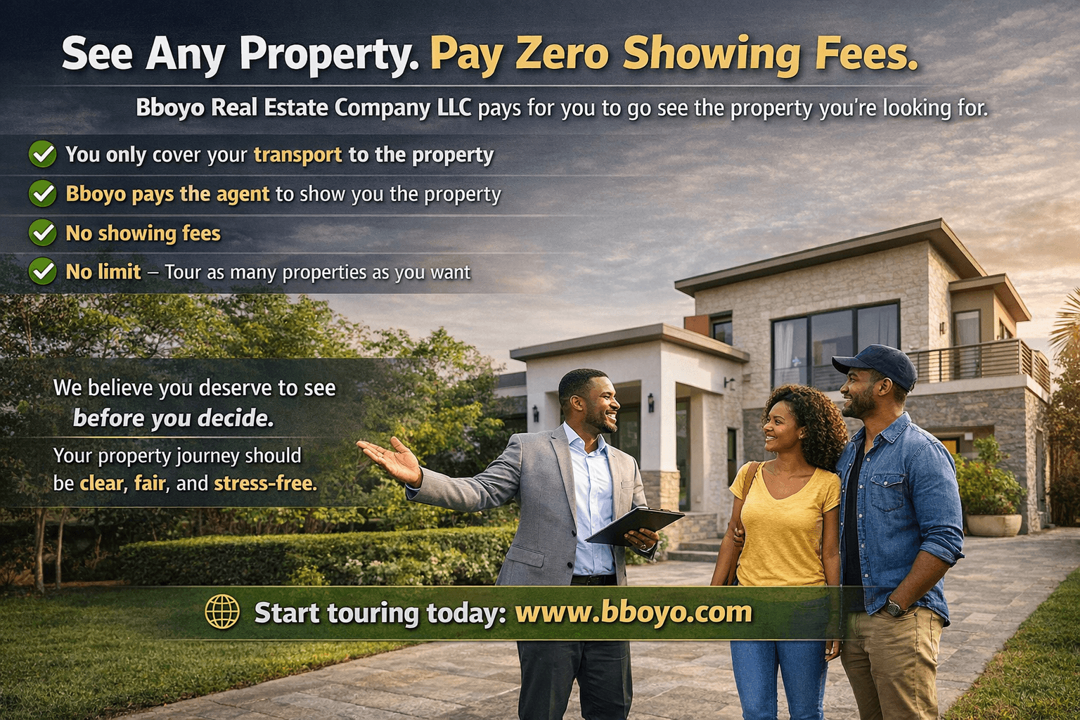 FREE PROPERTY TOUR IN CAMEROON