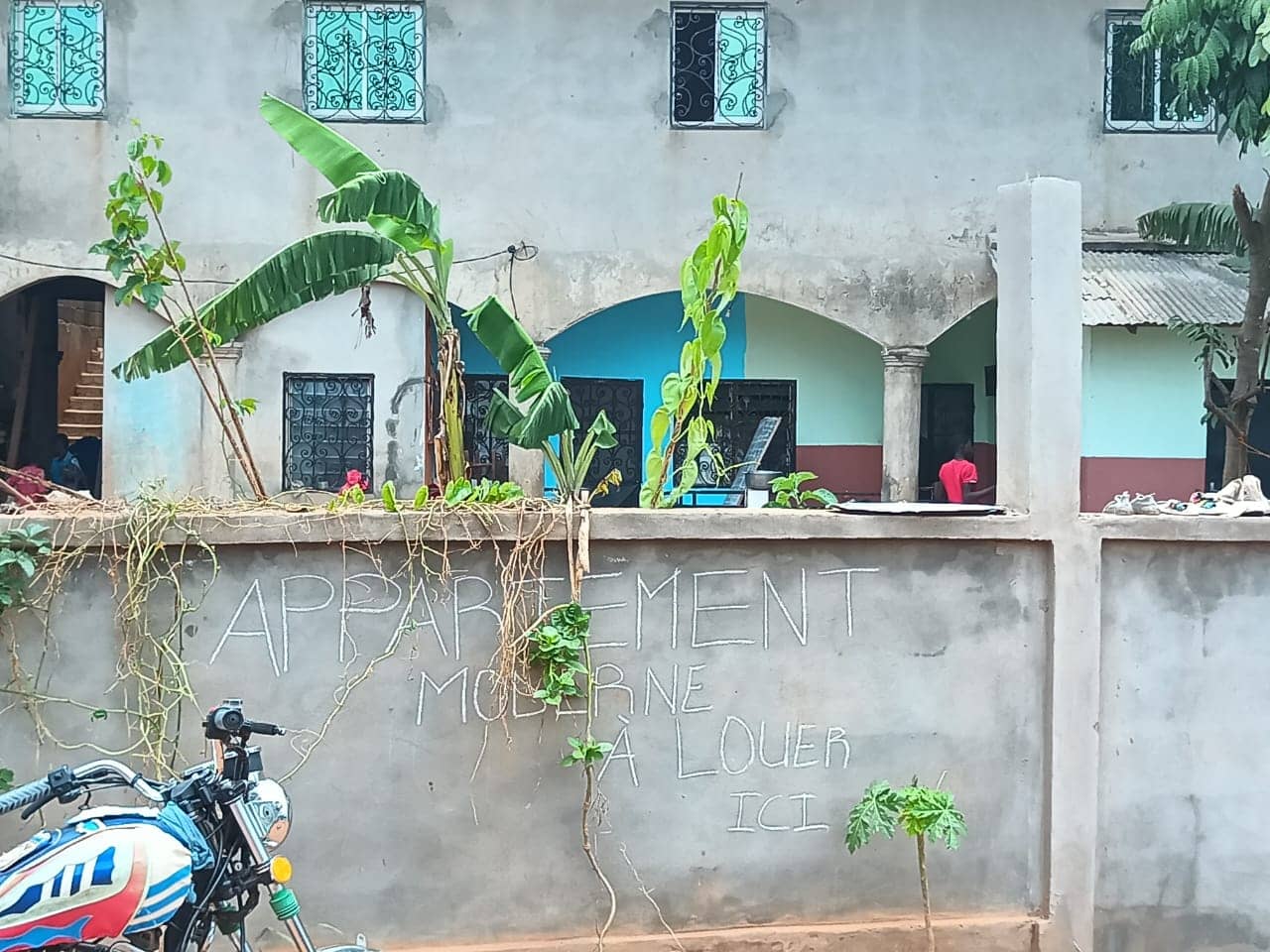 Modern apartment standing 